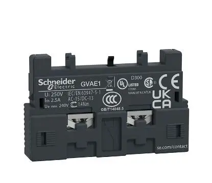 GV-AE1 GVAE1 TeSys GV2 & GV3-Auxiliary Contact-1 No/NC