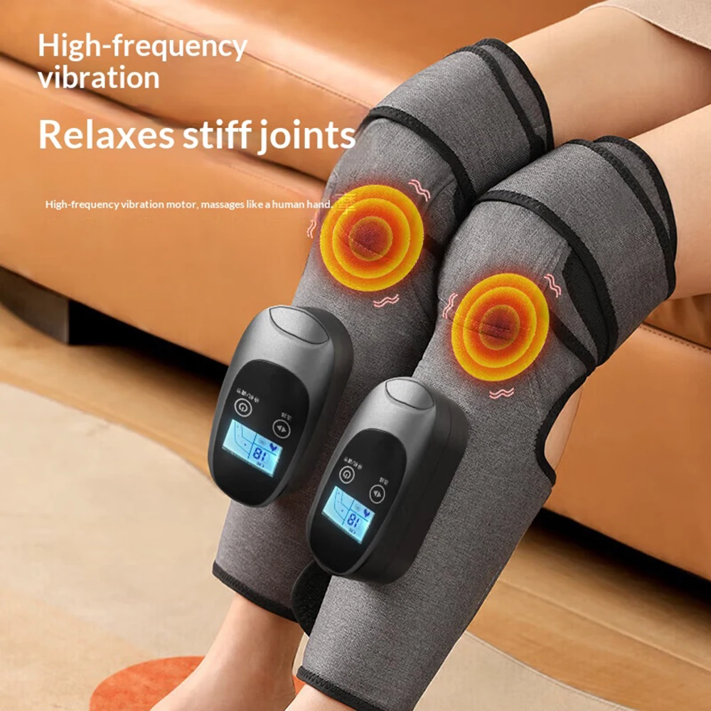 

Pneumatic Massage Boots With Leg Airbags For Hot Compress And Relaxation Of Calf Muscles Cordless Rechargeable After Exercise