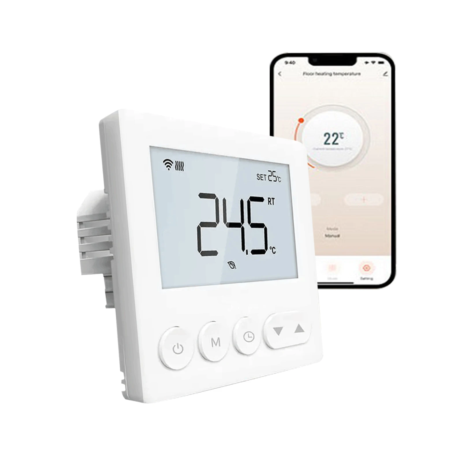 Qiumi Smart Thermostat for Electric Heating Systems