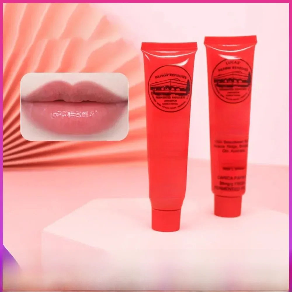 Soins du visage Lucas Papaw pommade baume rouge à lèvres hydratant Anti séchage multifonctionnel hydratant crème universelle baume à lèvres huile 25g