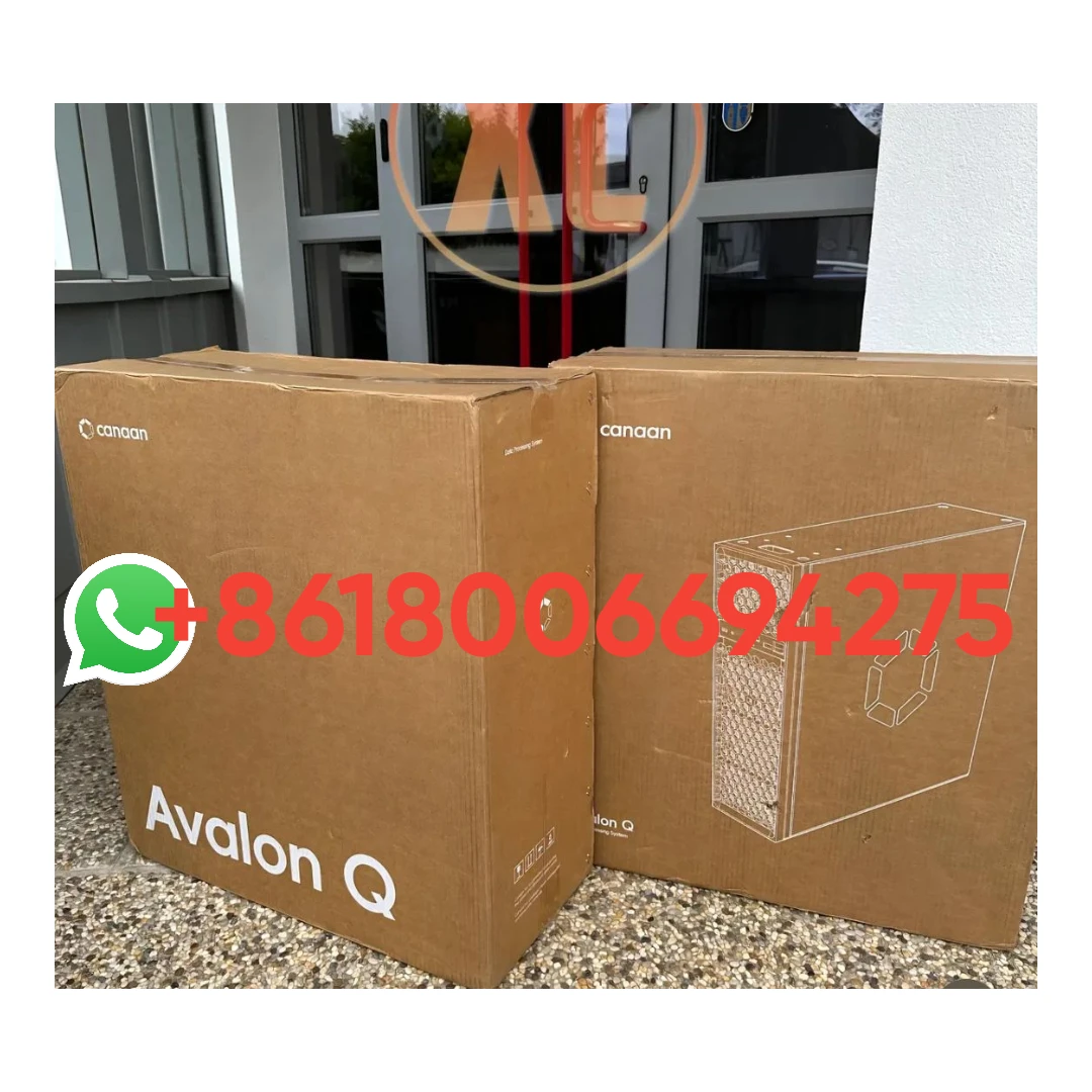 B. in Stock Canaan Avalon Q 90TH/s BTC Miner 18.6J/TH 1674W ASIC Miner, Quiet Home Mining, Original Power Cord Included