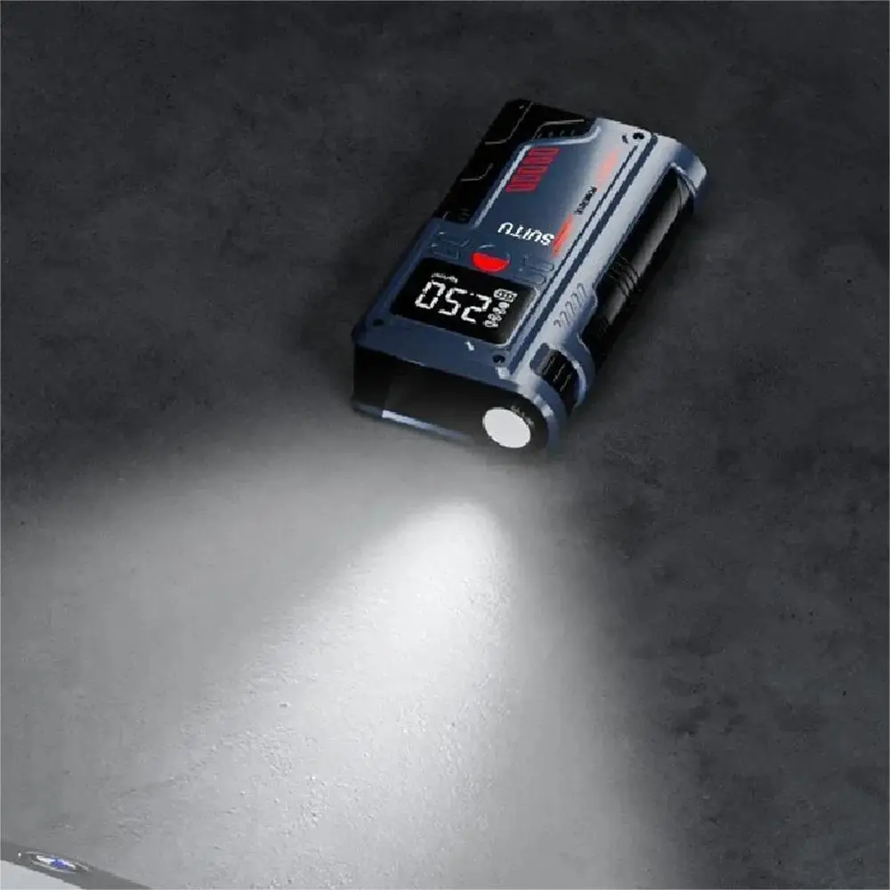 4-in-1-Autostarter mit Luftkompressor, tragbares Booster-Ladegerät, 1000A, leistungsstarkes Gerät zum Starten von Autobatterien. – Detail 3
