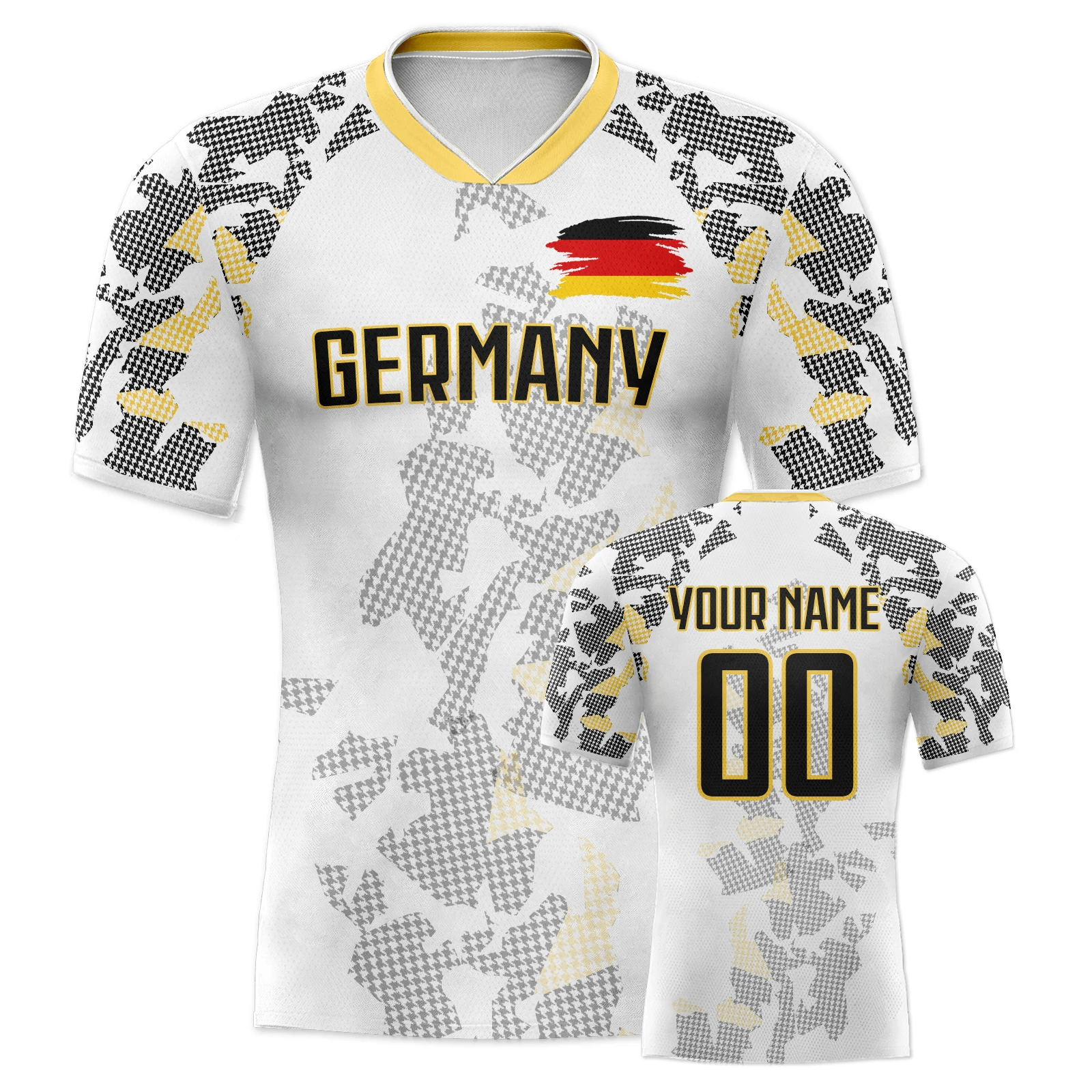 Custom Germany Soccer Jersey - Personalized Football Shirt