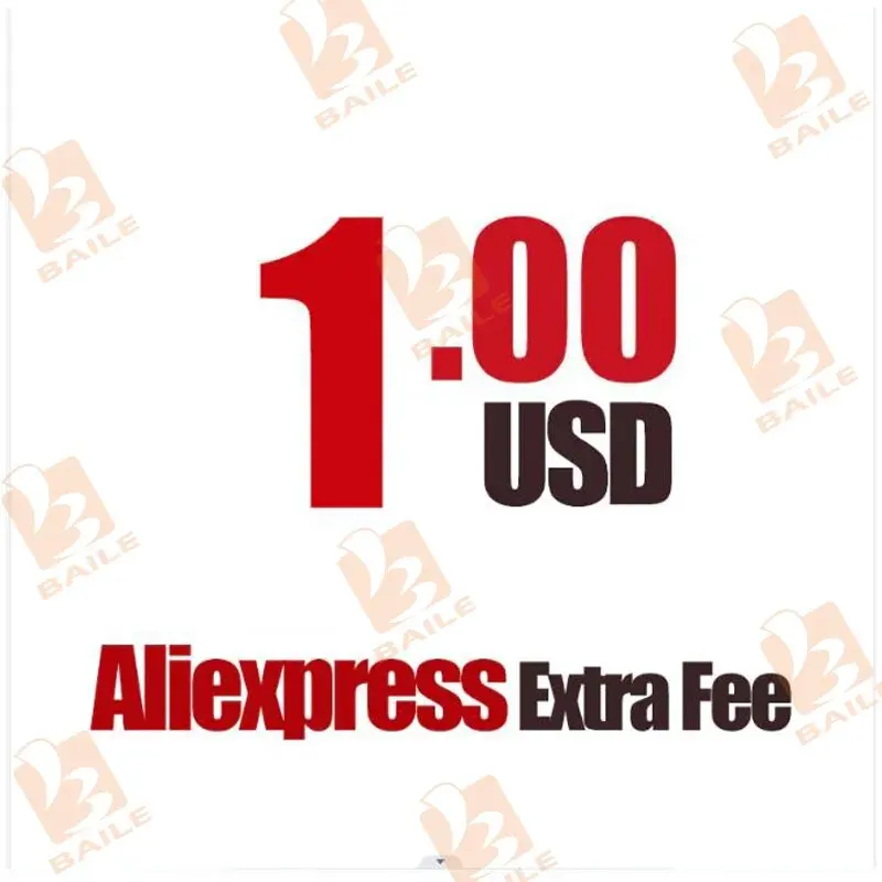 Aliexpress Extra Fee US $1, Please Order Certain Quantity Accordingly, such as 10PCS for US$10, 20PCS for US$20, etc.