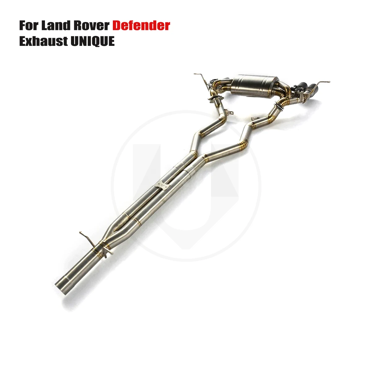 UNIQUE For 2020+ Land Rover Defender L6 3.0T performance valve titanium exhaust system  TC4 titanium alloy exhaust muffler