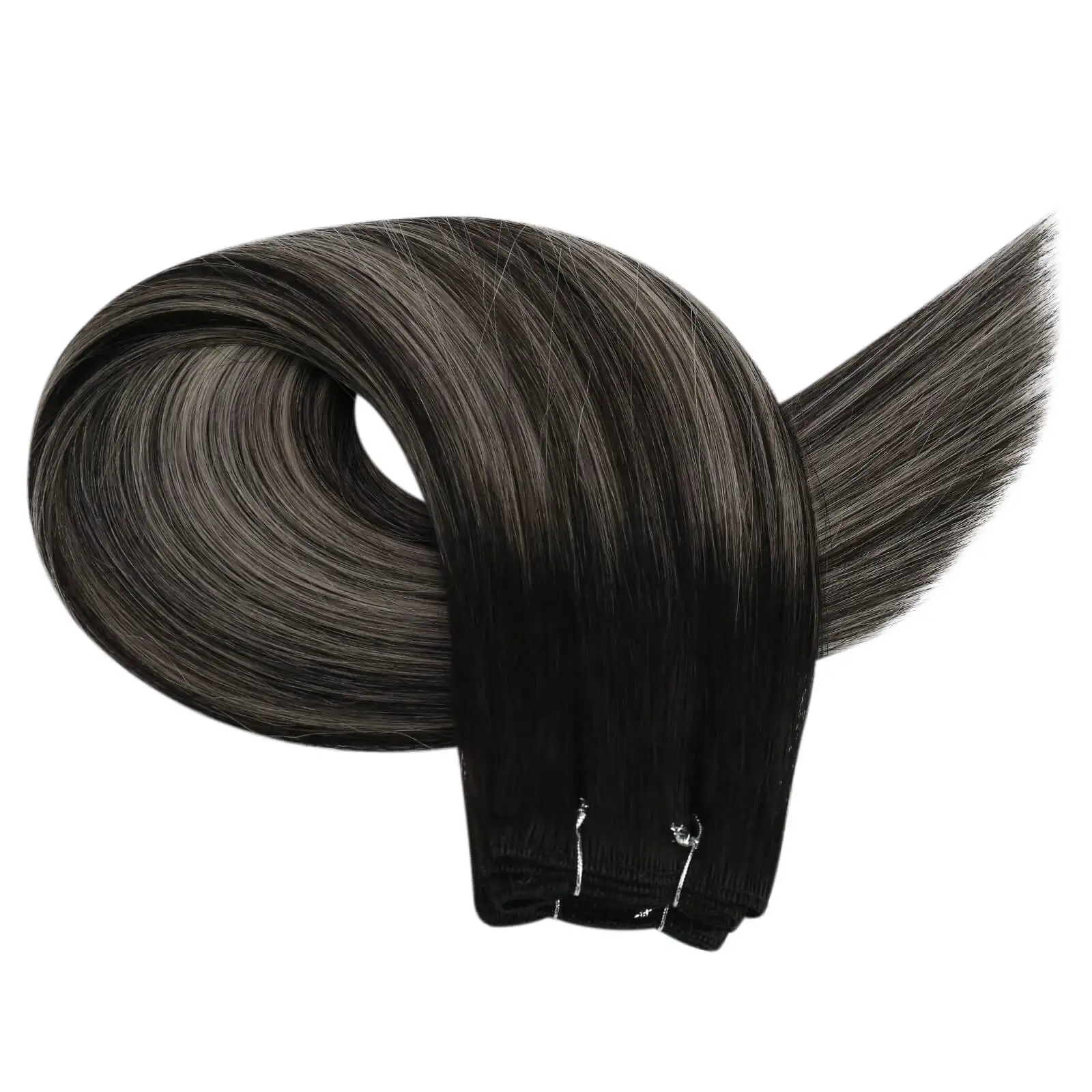 Laavoo virgem trama extensão do cabelo humano 50g & 100g 16-24 polegada 100% real em linha reta cabelo humano brasileiro de alta qualidade pacotes sem costura