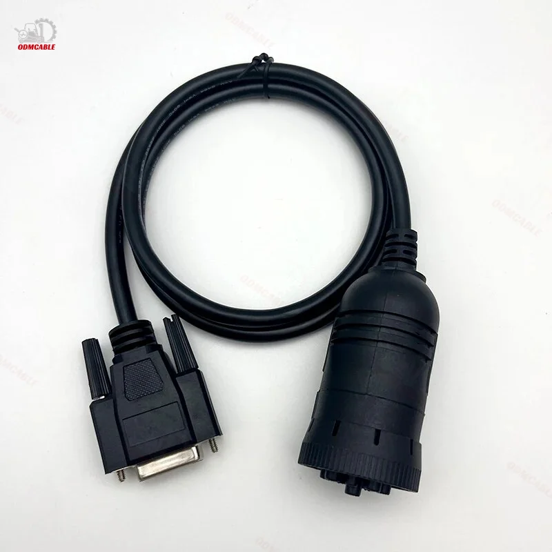 

only 9pin cable V5.3 Electronic Data Link EDL V3 Diagnostic Service v3/v2 Advisor construction Agricultrue diagnotic tool