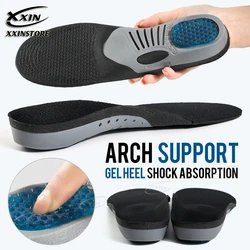 【Xxin】Arch Support Insole Men Women Orthotic Insoles Gel silicone Sports Insoles Shock Absorption Shoe Pad Size35-46