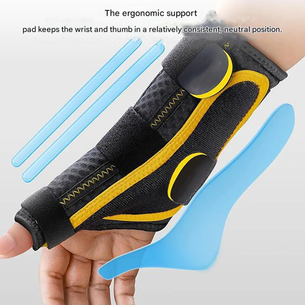 

Right Hand Left Hand Thumb Brace Supports the Wrist Thumb CMC for Pain Relief, Tendonitis, Thumb Wrist Stabilization Support
