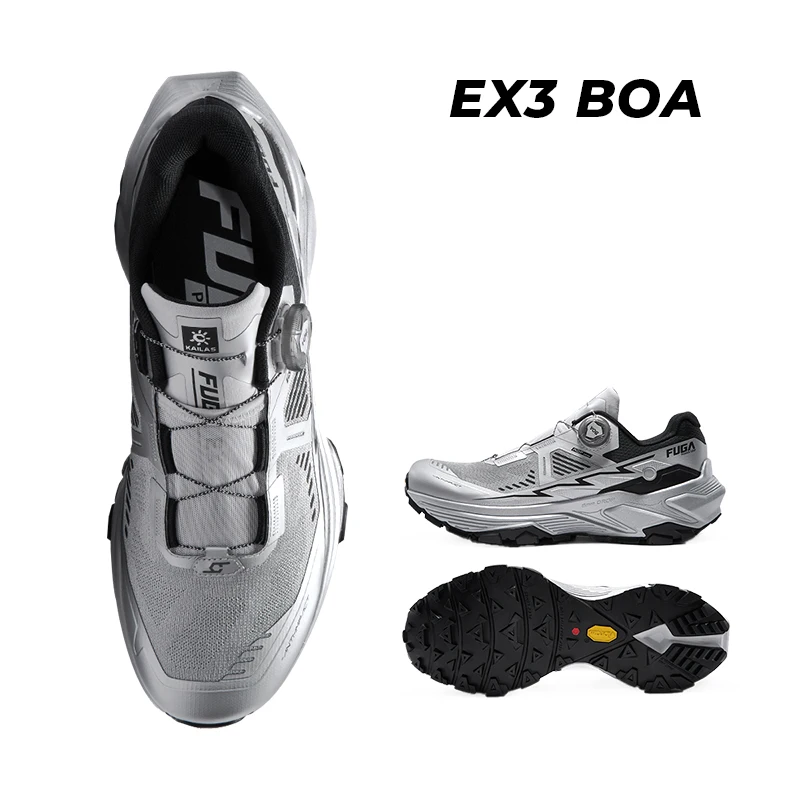 KAILAS 2026 New Fuga EX 3 BOA Trail Running Shoes Women's Sports Sneakers Walking Hiking Breathable Shoes KS2613219