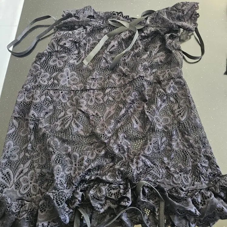 Erotic Sex Clothes Open Crotch Open Bra Lace Sleepwear Lenceria Erotic Hot Sexy Underwear Evening Dress Nightgowns photo review
