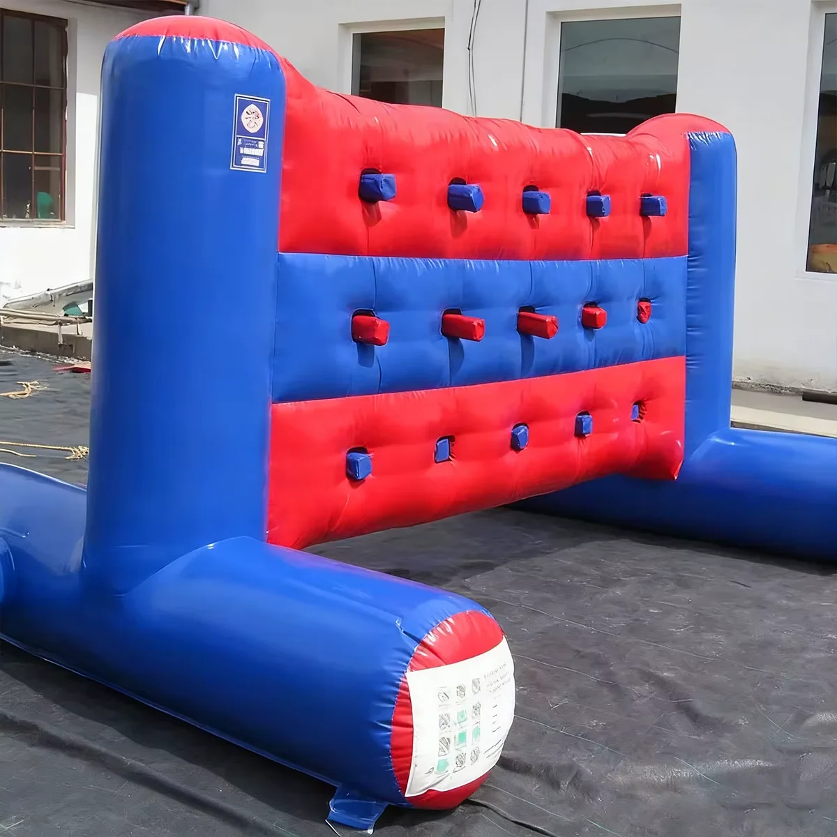 屋外カーニバルゲーム インタラクティブなインフレータブル「壁叩き」ゲーム リフレックスチャレンジ イベント、レンタル、チームビルディングに