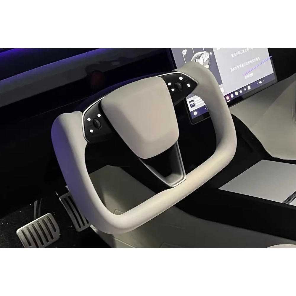テスラ モデルY ジュニパー用ヨークハンドル、モデルY ジュニパー用