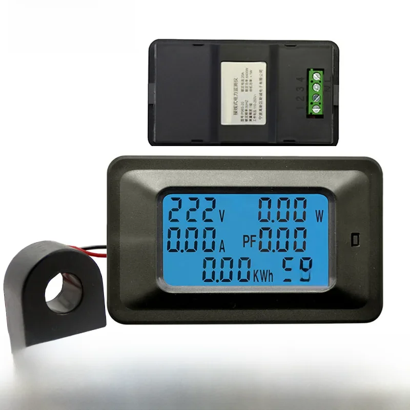 AC 22KW 85 ~ 250V 100A cyfrowy miernik napięcia wskaźnik energii energii woltomierz amperomierz prądu Amps Volt wattmeter tester detektor — zdjęcie 2
