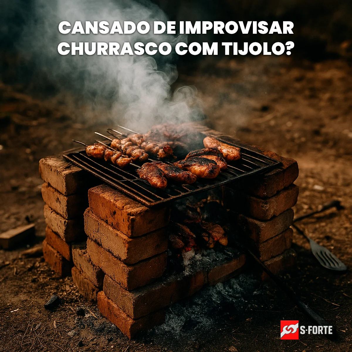 شواء محمول مدمج من الفولاذ مع مقابض جانبية لشواية إينوكس وأقدام معززة مثالية للتخييم في الفناء الخلفي وأريس