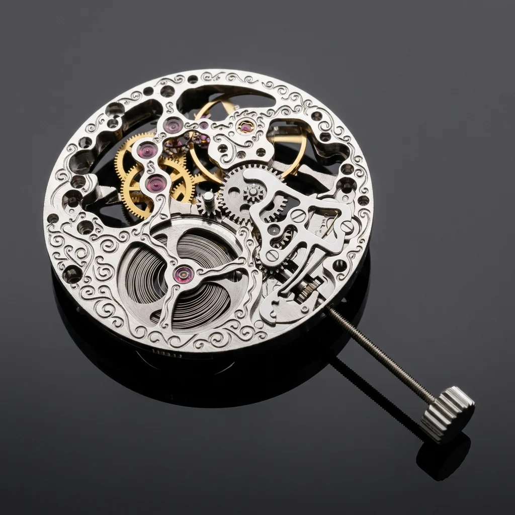 Механизм для часов 6497-1 Skel – обзор и цена Skeleton Mechanical Watch