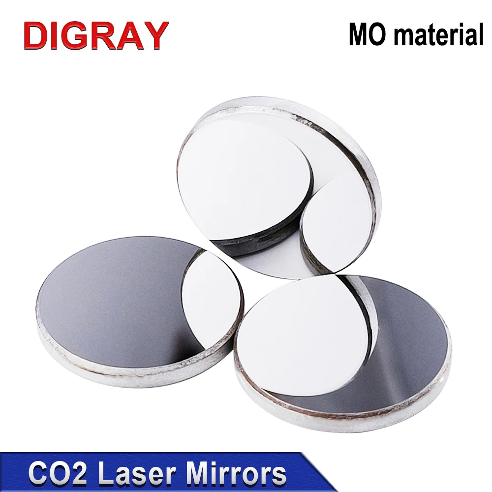 Imagem -05 - Diy Laser Reflective Lente Libdênio Gravação e Máquina de Corte Co2 Espelho mo Diâmetro 20 mm 25 mm 30 mm Pcs por Lote