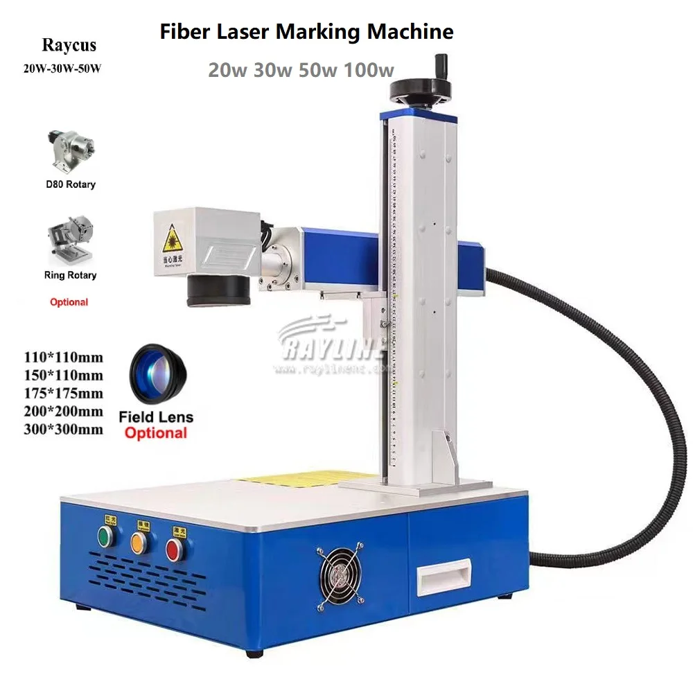 200W MAX Raycus JPT Fiber Laser Marking Machine Fiber Laser Cutting Engraving Jewelry Gold Silver Metal 60W 100W Laser Engraver