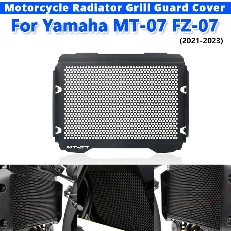 For Yamaha MT-07 FZ-07 Yamaha MT-07 Yamaha FZ-07 Yamaha-MT-07 Yamaha-FZ-07 2021-2023 Motorcycle Radiator Grill Guard Cover