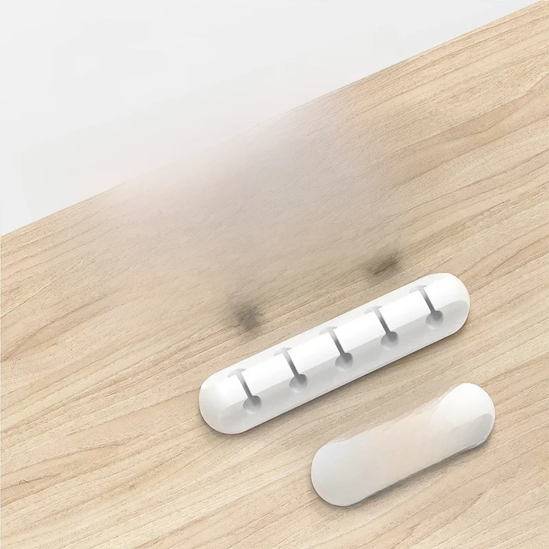 Desktop Selbstklebende Silikon Kabel Organizer Kopfhörer Handy Datenkabel Multifunktions Draht
