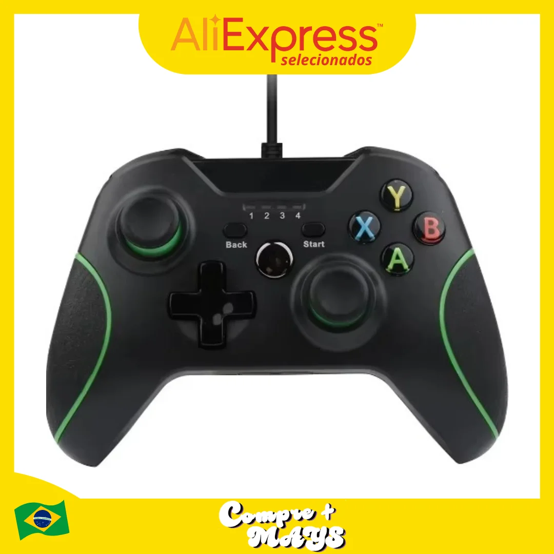 Xbox and PC Compatible Wire Controller High-Quality Game Manet and Unbeatable Performance on PC Ideal for Gamers