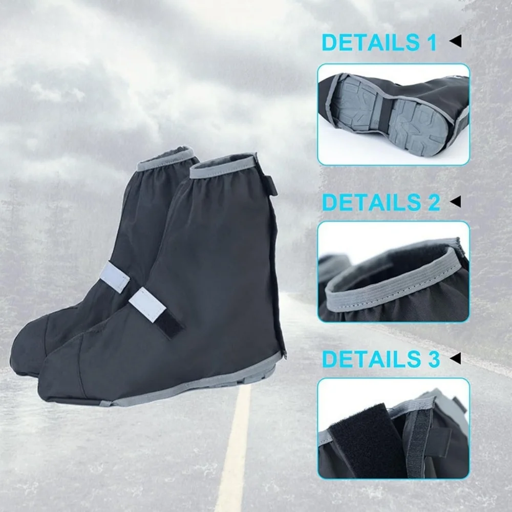 AliExpress Cycling Bike Rainproof Rain Snow Warm Boot Shoes Foot Cover Reusable Waterproof Rain Outdoor Hiking Hunting Ski Shoes Cover