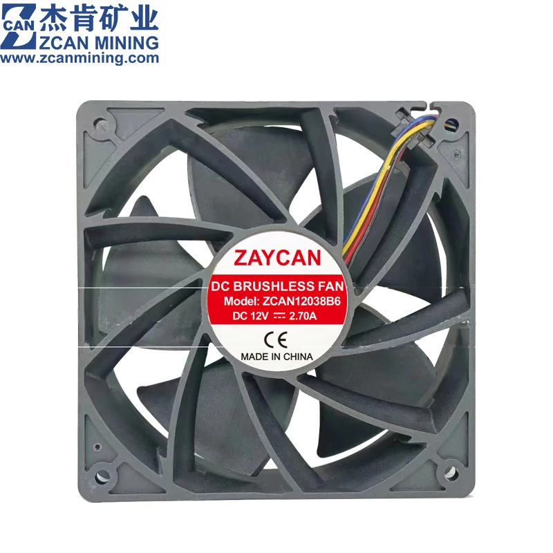 رائجة البيع نوعية جيدة 12038 Asic مينر برودة 120 مللي متر * 120 مللي متر * 38 مللي متر 6000RPM S9 S9i S9J L3 + S17 Antminer مروحة التبريد #4