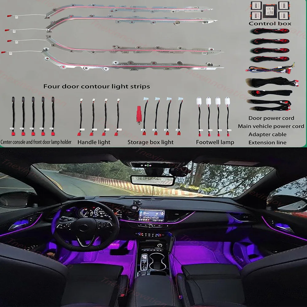 Suitable for the 2016-2022 LaCrosse special ambient light (original 1:1 mold laser carved version)