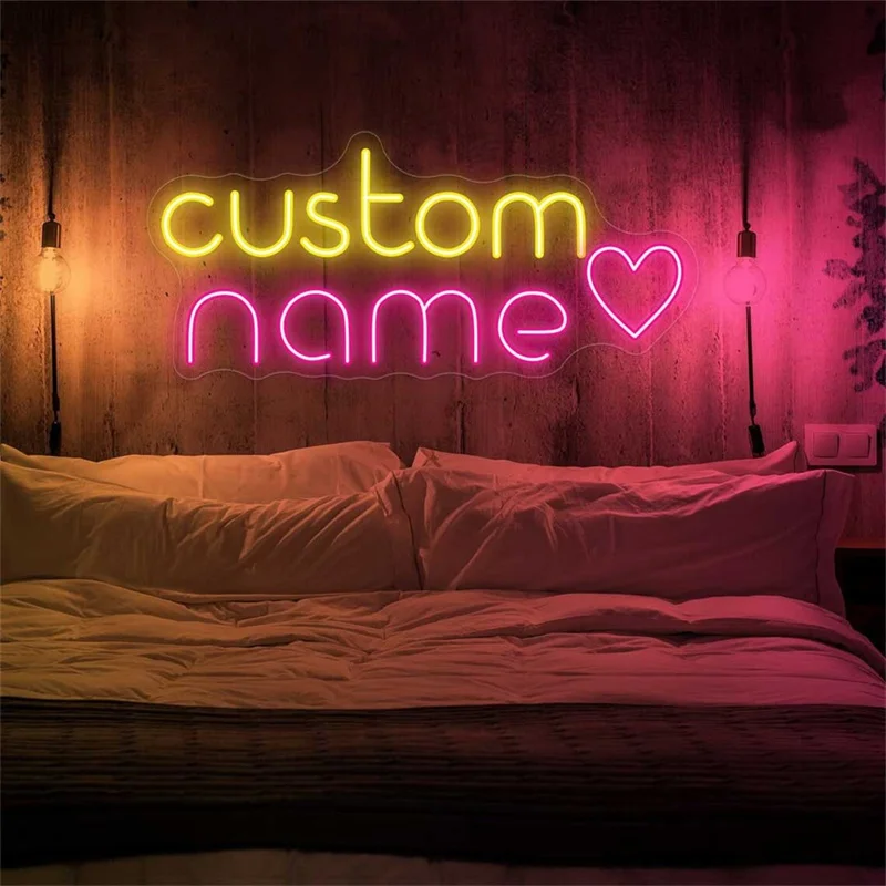 Custom Name Neon Sign, Custom Led Light Bedroom Decor, Custom Led Sign Wall Decor, Kid's Room Decor, Personalized Gift