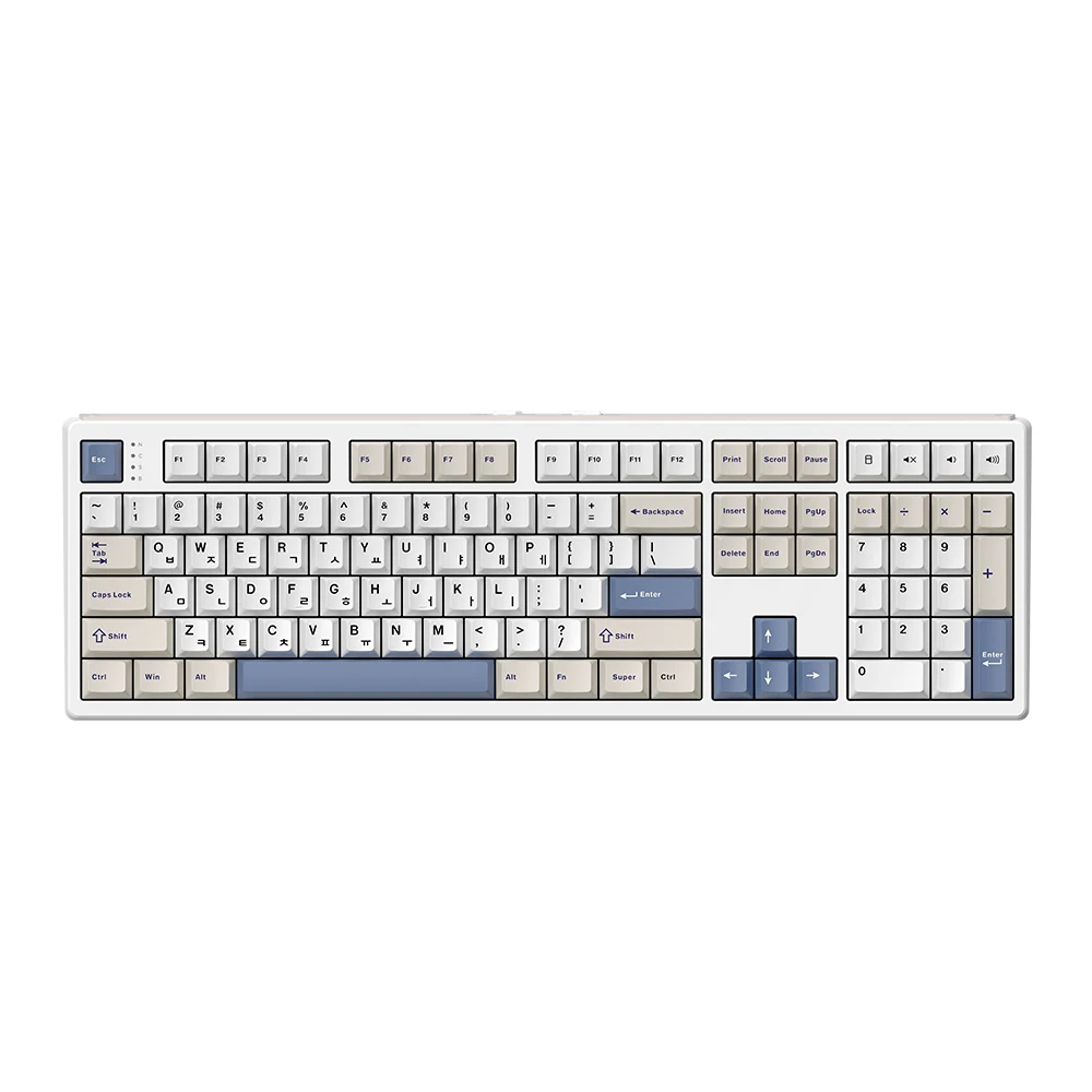 Preflow archon AK68 108 مفاتيح لوحة مفاتيح ميكانيكية بلوتوث سلكية ولاسلكية