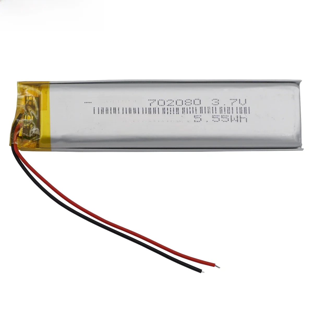 Bateria recarregável do lipo do lítio de li do polímero 3.7v 1500 mah 5.55wh 702080 para gps e-book