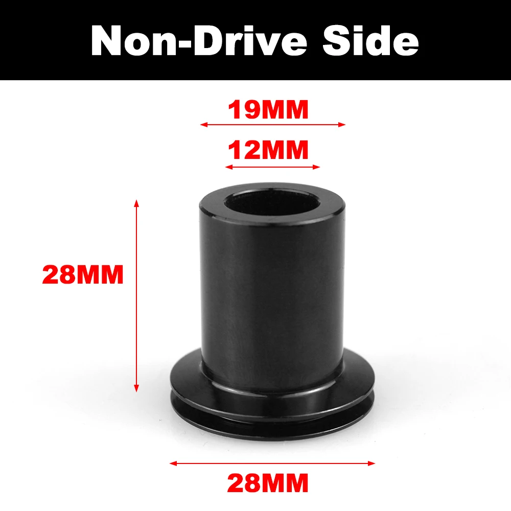180 240 350 Hinterradnaben-Endkappe durch Endkappe 12 mm x 142 mm 148 mm Rennrad-MTB-Fahrradnabe HG XD XDR MS-Kappen Fahrradnaben-Konverter-Adapter