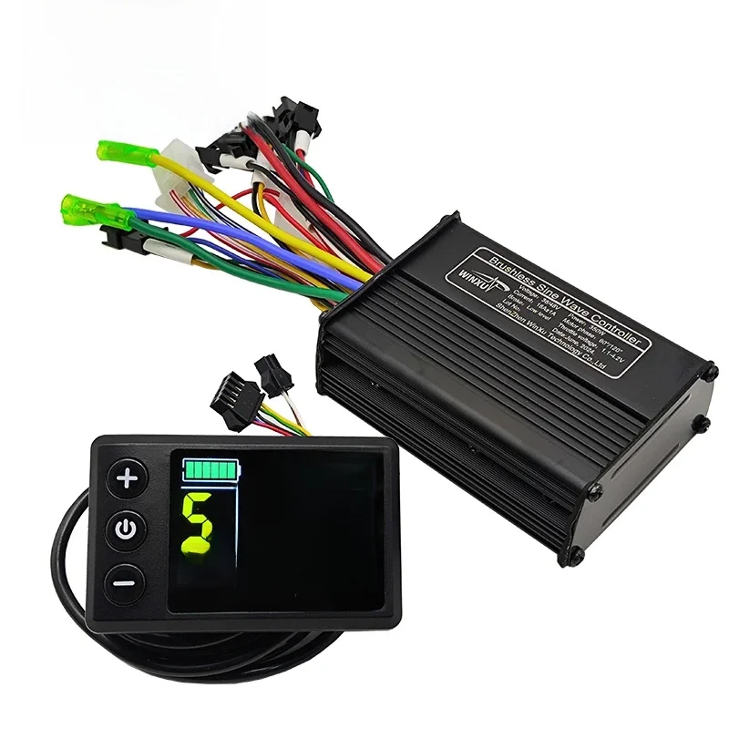 AliExpress NONE 36V 48V 500W 25A E-Bike FOC Sine Wave Brushless Motor Controller S866 Colour LCD Display Set for Electric Bicycle Scooter Repair