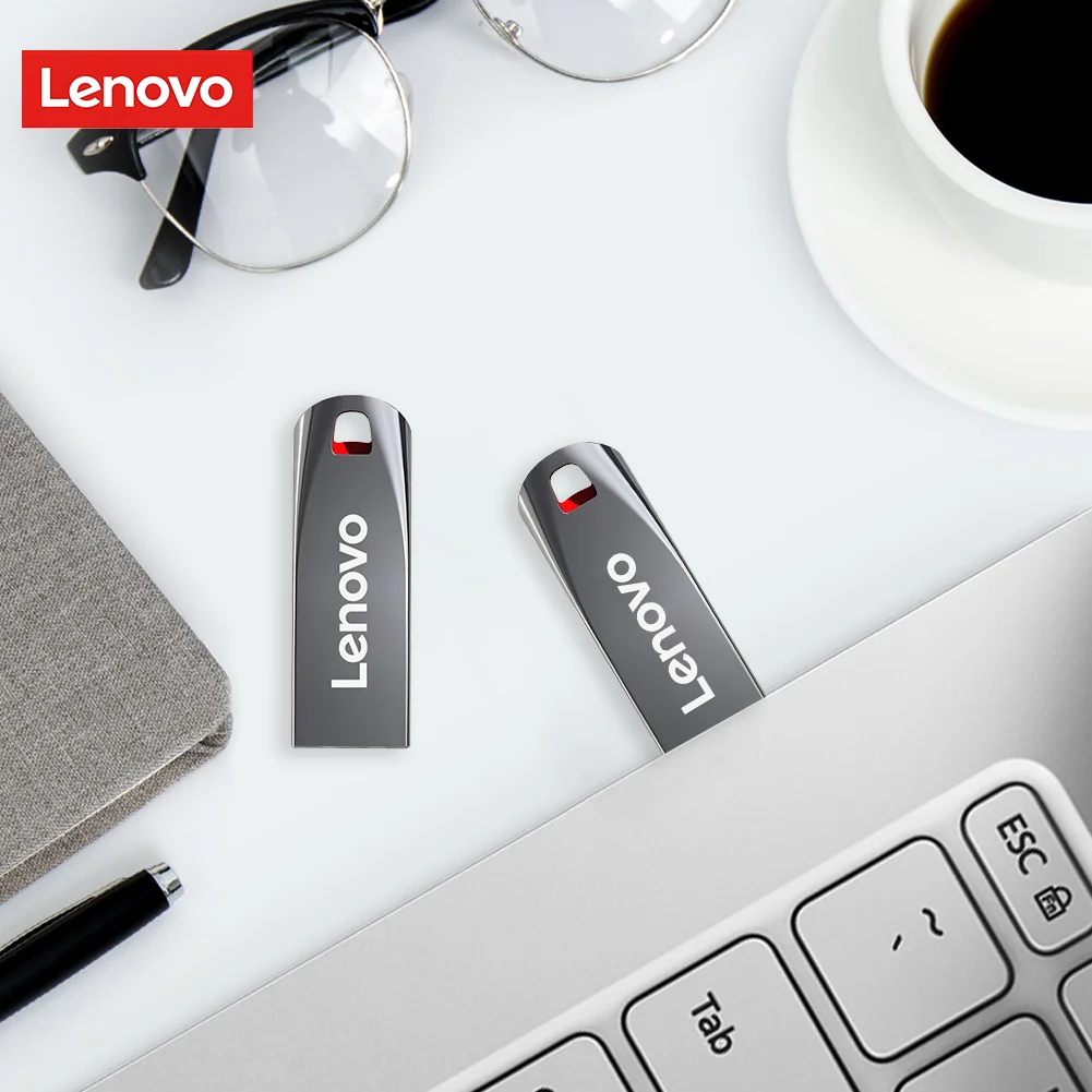 Lenovo USB Metal Flash Drive memory 512GB 256GB 128GB 64GB Portable Waterproof High Speed USB Flash Drive OTG Pen Drive