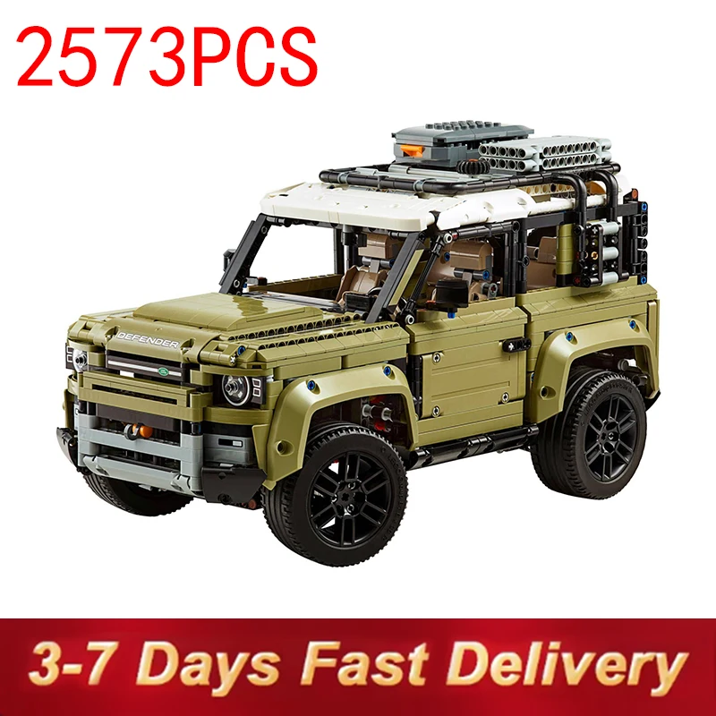 2573 قطع سيارة اللبنات على الطرق الوعرة نموذج سيارة بناء ألعاب مكعبات للبالغين الاطفال هدايا عيد الميلاد 42110
