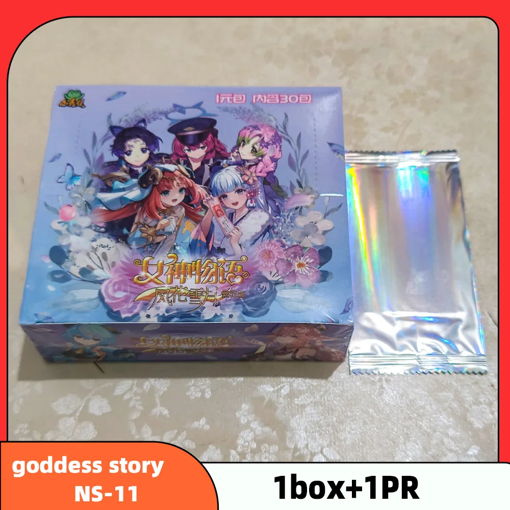 Goddess Story NS-11 Collection PR Card Anime Games Girl Party Swimsuit Bikini Feast Booster Box Doujin Toys And Hobbies Gift