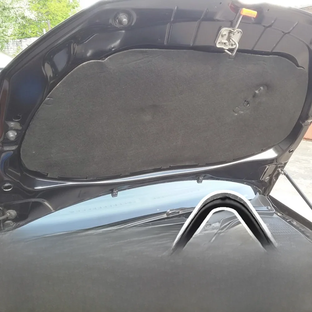 Grampos do redutor do capô do motor, Rebites de isolamento acústico, VW Golf 4 5 6 Tiguan 5N Sharan