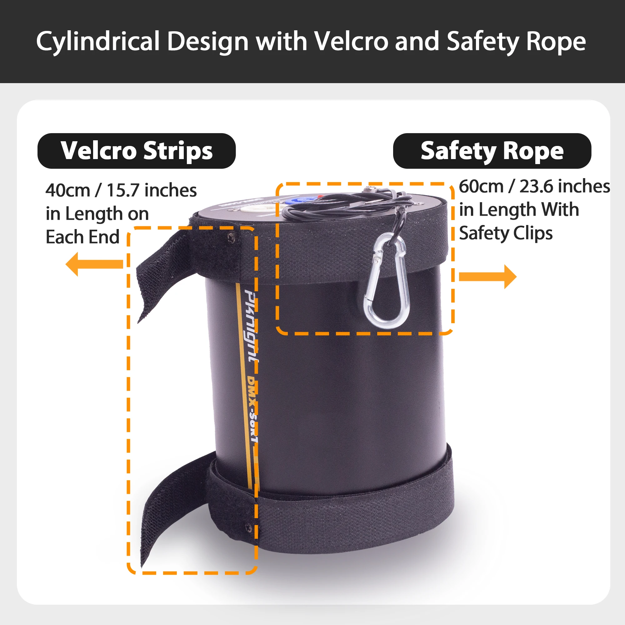 Pknight 6-Channel DMX Signal Splitter, Optical Isolated DMX Amplifier Distributor,DMX-S6RT