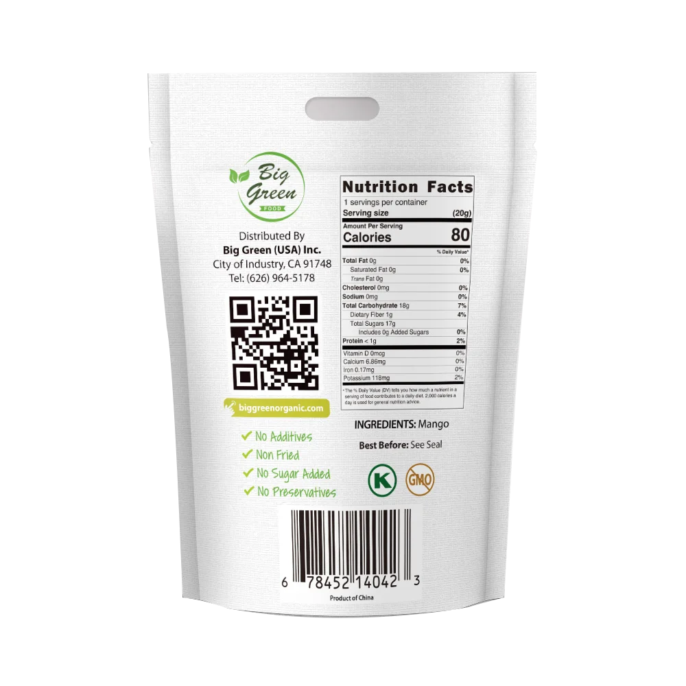 مانجو مجفف بالتجميد ، وجبات خفيفة صحية ، بدون إضافات ، نباتي ، غير غمو ، مثالي للوجبات الخفيفة والعصائر والحلويات