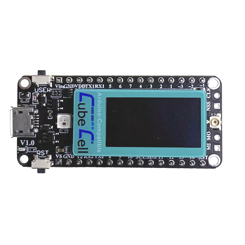 2 pieces 433-510HMZ 868-915MHZ Lora Node ASR6502 CubeCell Module/Development board for arduino