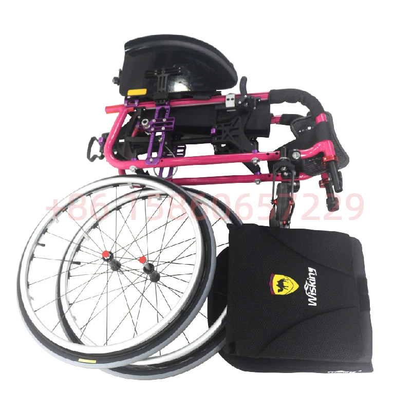 Luxury Multi-size customization Multi-color optional Foldable Sports Wheelchair Big wheel quick release Elderly Disabled Scooter