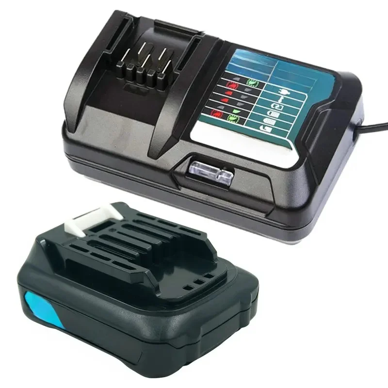10.8V 12V Max 2000mAh Oplaadbare Li Batterij en Oplader voor Makita Elektrisch Gereedschap BL1015 BL1040B BL1020B BL1041 BL1016 BL1021 - afbeelding 2