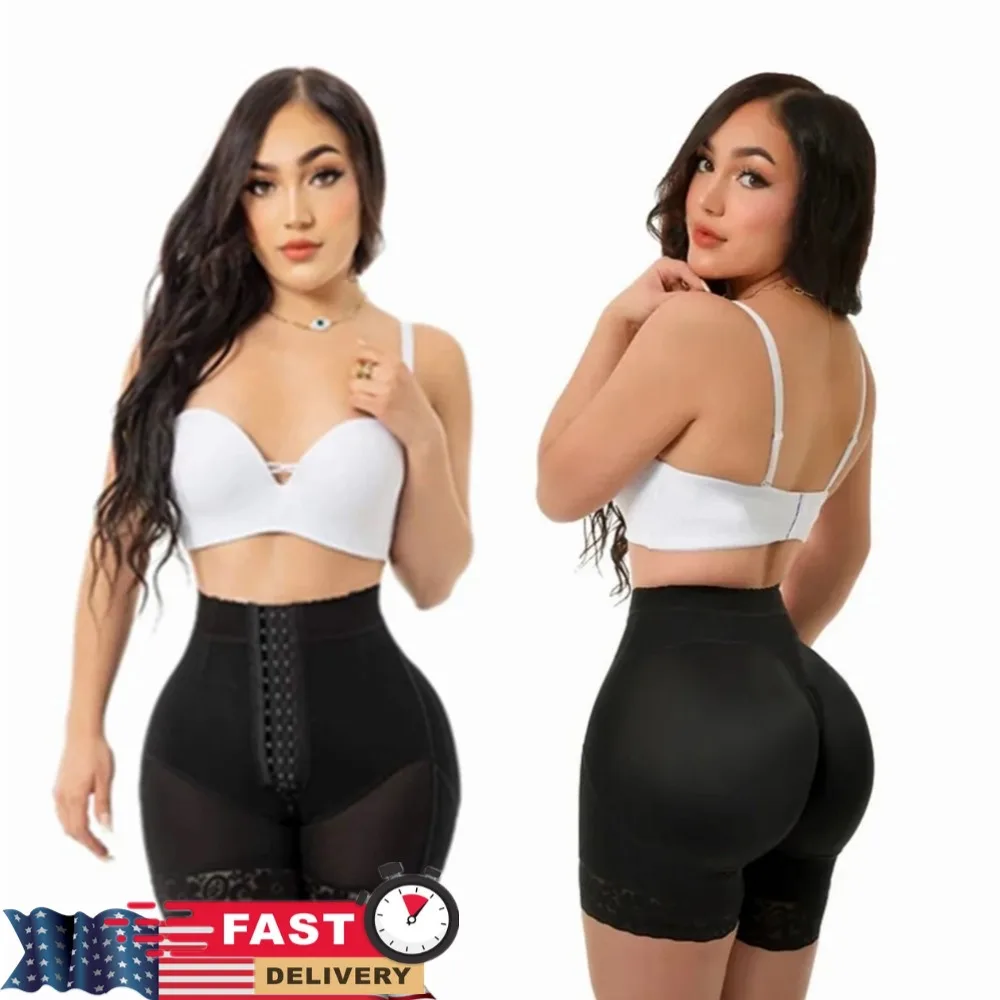 

Butt Lifter Postpartum Shapewear Panties Tummy Control Shorts For Women Waist Cincher With Hook Zipper Closure Body Shaper Short
