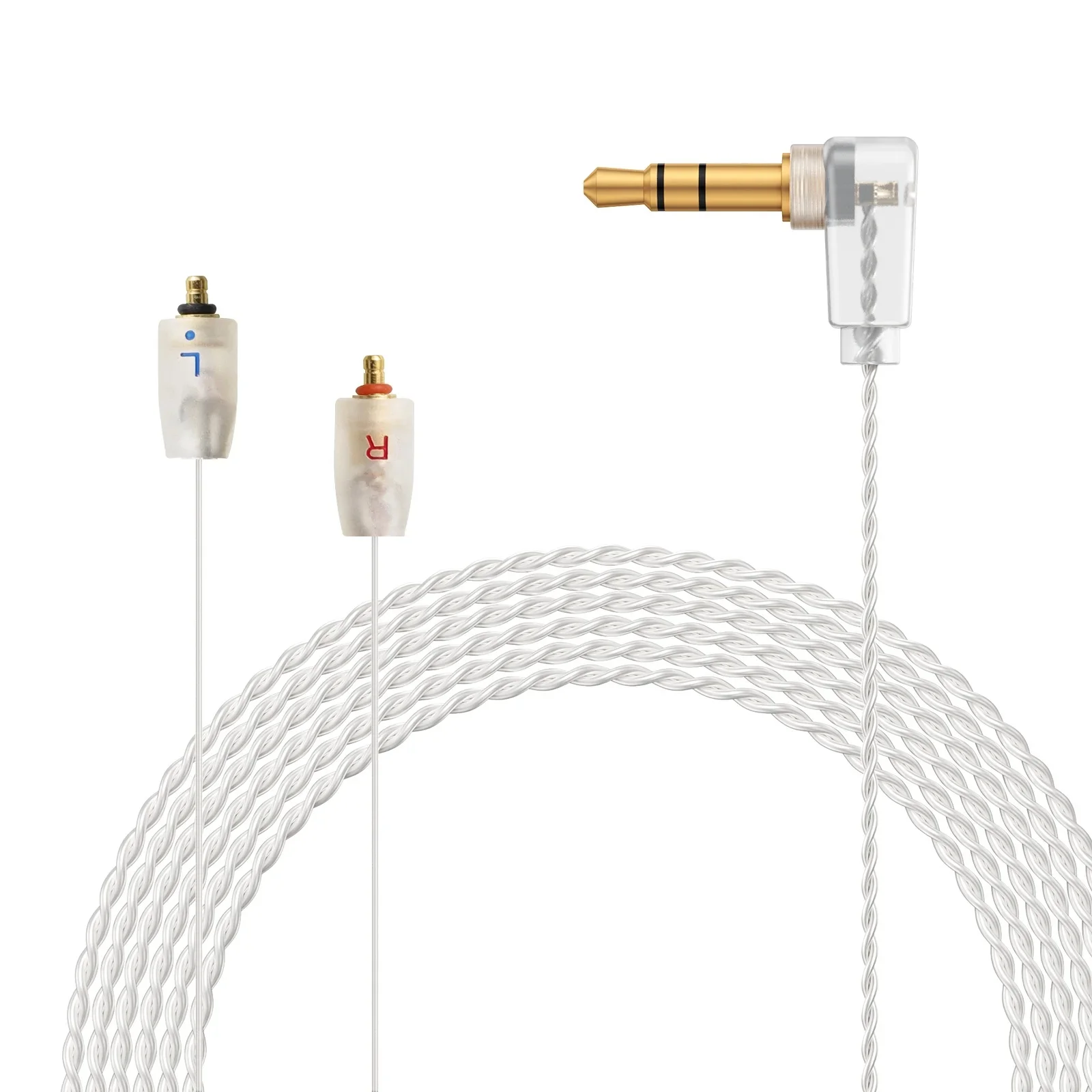 Kabel słuchawkowy OKCSC do MMCX A2DC ER4SR ER4P EXK1000 IE8 IE40 IE400 IPX T2 QDC 2 PIN TF10 Fitear Weston W40 IE300 ATH IM — zdjęcie produktu 7