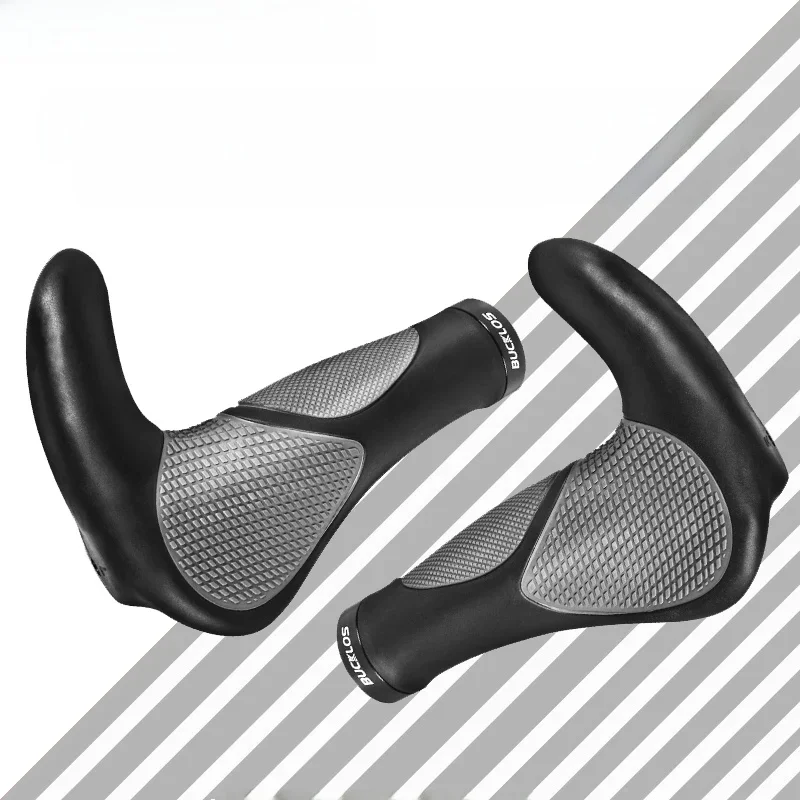 AliExpress BUCKLOS Bike Grips Ergonomics with Extended BarRubber Bike Handlebar Grips Lockable Bicycle Handles Shock-absorbption MTB Cuffs Mtb Grip