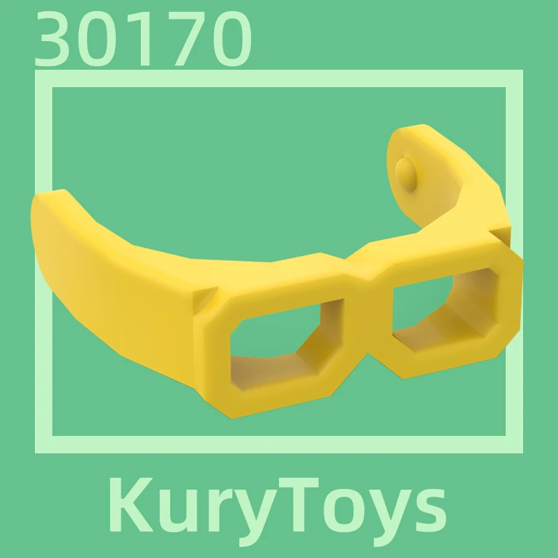 Kury Toys DIY MOC For 30170 10pcs Building block parts For Visor Goggles