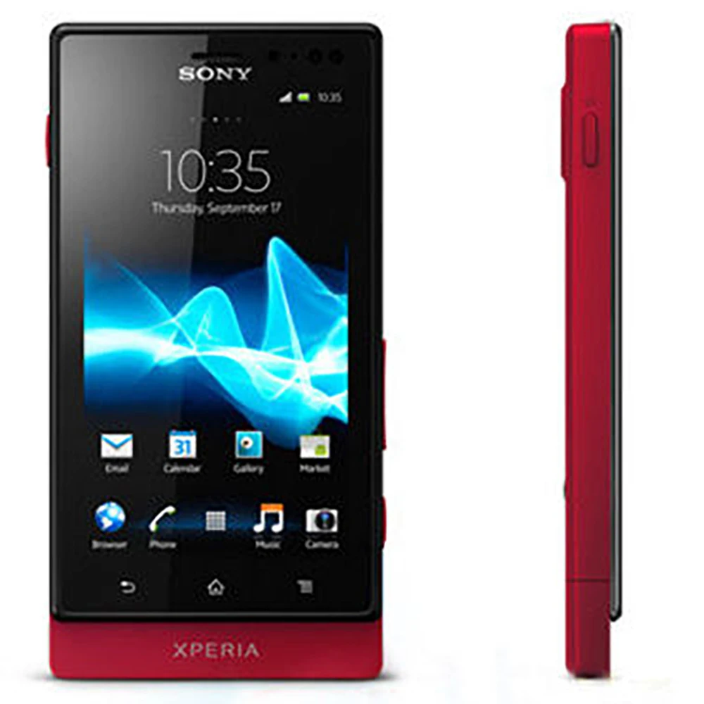 Sony Xperia sola MT27 MT27i ricondizionato-cellulare Radio FM 3G WIFI sbloccato originale spedizione gratuita