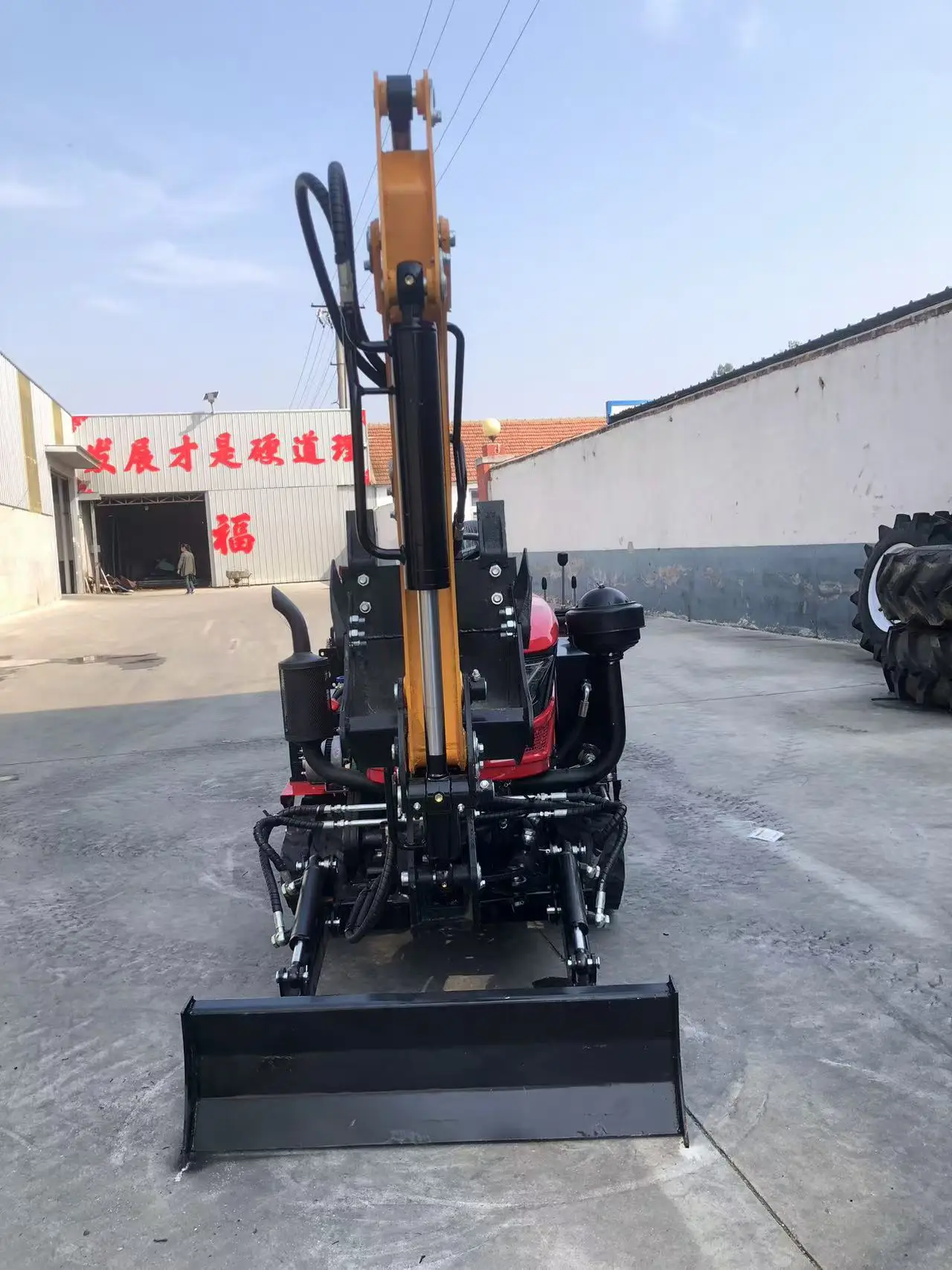 Customized Diesel Mini Cultivator Multifunctional Crawler Rotary Cultivator Tractor