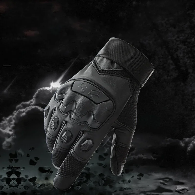 AliExpress Motorcycle gloves men's cycling gloves outdoor tactical gloves military windproof wear-resistant combat non-slip sports gloves