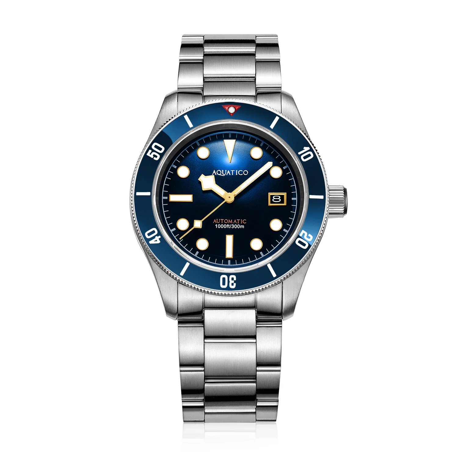 Aquatico Sea Star Blue Dial Ceramic Bezel (NH35 DATE)